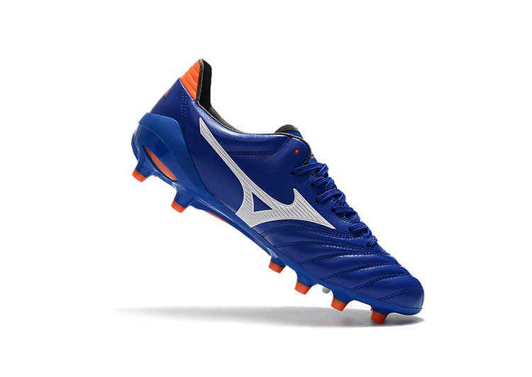 נעלי מיזונו-MIZUNO-Midnight Blue & Outrageous ORG – תמונה 4