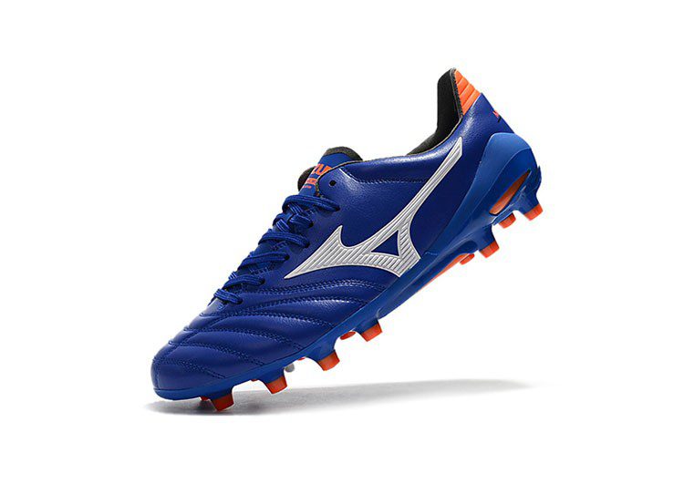 נעלי מיזונו-MIZUNO-Midnight Blue & Outrageous ORG – תמונה 3