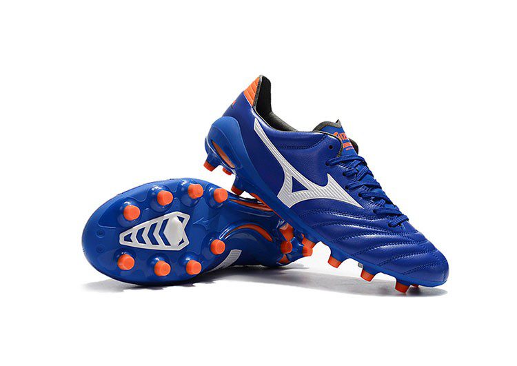 נעלי מיזונו-MIZUNO-Midnight Blue & Outrageous ORG – תמונה 9