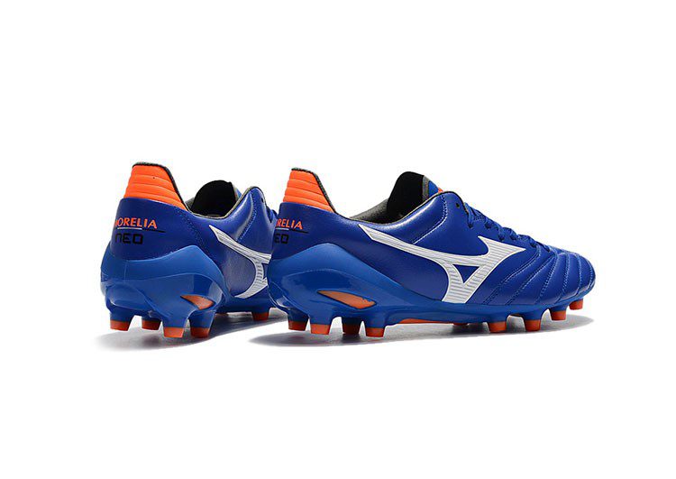 נעלי מיזונו-MIZUNO-Midnight Blue & Outrageous ORG – תמונה 5