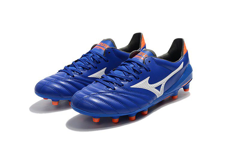 נעלי מיזונו-MIZUNO-Midnight Blue & Outrageous ORG – תמונה 2