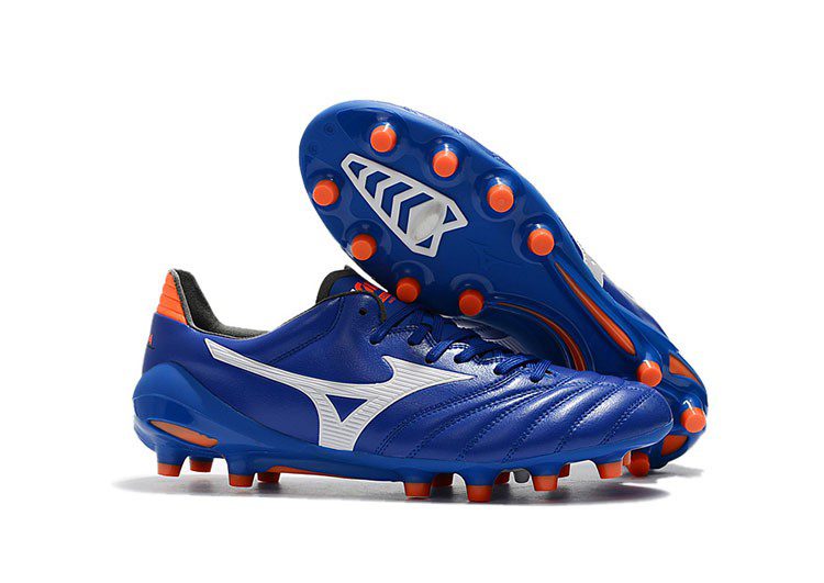נעלי מיזונו-MIZUNO-Midnight Blue & Outrageous ORG – תמונה 8