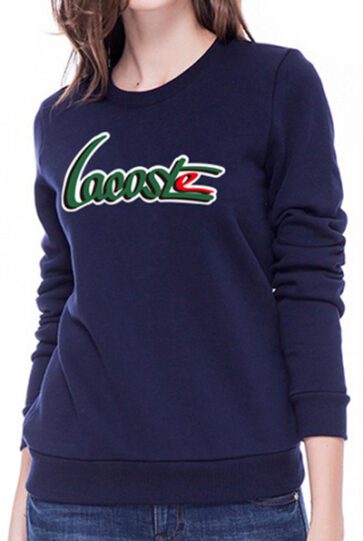 לקוסט-LACSOTE  SWETER WOMEN DESGIN- NAVY BLUE
