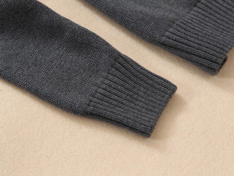 טומי הילפיגר-TOMMY SWETER ZIP MEN'S - Dip Gray – תמונה 12