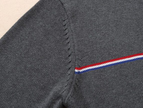 ⁦טומי הילפיגר-TOMMY SWETER ZIP MEN'S - Dip Gray⁩ – תמונה ⁦6⁩