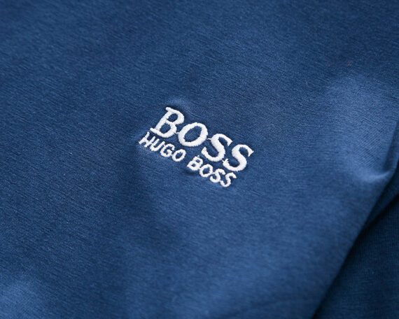 ⁦בוס-HUGO BOSS POLO TSHIRT MEN'S - Bahama Blue⁩ – תמונה ⁦4⁩
