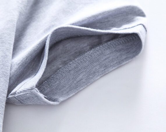 ⁦בוס-HUGO BOSS POLO TSHIRT MEN'S - Gray & Black White Border⁩ – תמונה ⁦3⁩
