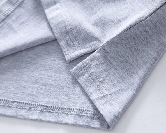 ⁦בוס-HUGO BOSS POLO TSHIRT MEN'S - Gray & Black White Border⁩ – תמונה ⁦6⁩