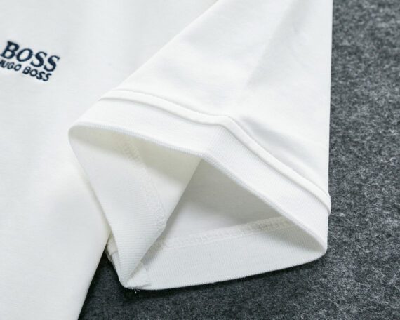 ⁦בוס-HUGO BOSS POLO TSHIRT MEN'S - Iron⁩ – תמונה ⁦6⁩