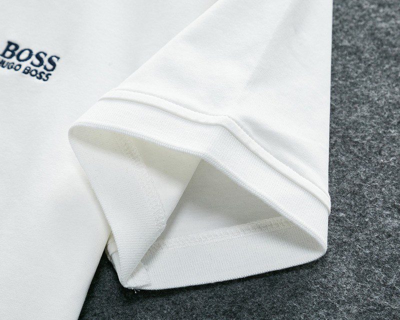בוס-HUGO BOSS POLO TSHIRT MEN'S - Iron – תמונה 6