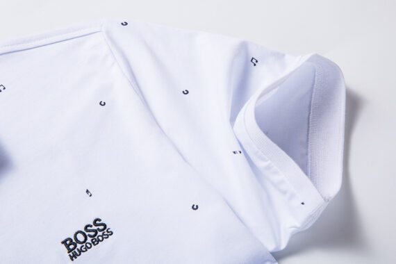 ⁦בוס-HUGO BOSS POLO TSHIRT MEN'S - White⁩ – תמונה ⁦4⁩