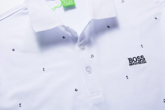 ⁦בוס-HUGO BOSS POLO TSHIRT MEN'S - White⁩ – תמונה ⁦6⁩