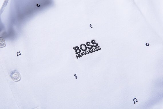 ⁦בוס-HUGO BOSS POLO TSHIRT MEN'S - White⁩ – תמונה ⁦7⁩