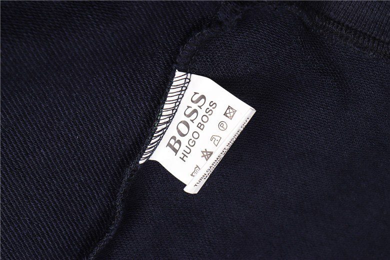 בוס-HUGO BOSS TSHIRT MEN'S LONG -NAVY BLUE – תמונה 3