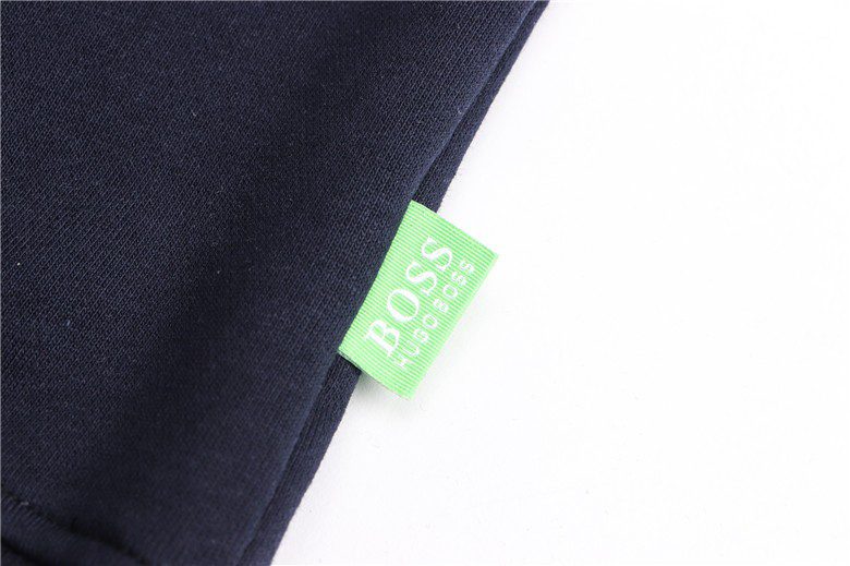 בוס-HUGO BOSS TSHIRT MEN'S LONG -NAVY BLUE – תמונה 6