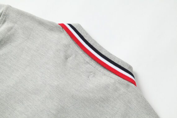 ⁦טומי הילפיגר-TOMMY POLO MEN'S TSHIRT - Gray⁩ – תמונה ⁦15⁩