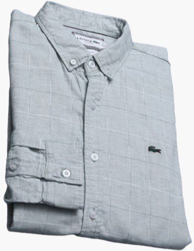 לקוסט-LACOSTE LONG MEN SHIRT - Geyser – תמונה 6