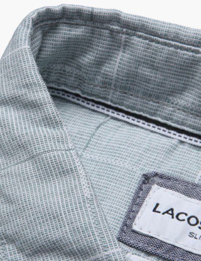 לקוסט-LACOSTE LONG MEN SHIRT - Geyser – תמונה 4