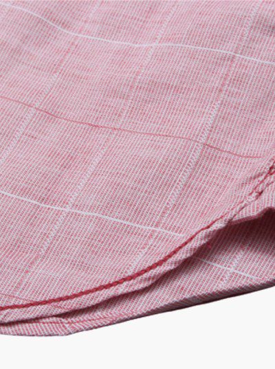 לקוסט-LACOSTE LONG MEN SHIRT - Pink Flare – תמונה 11