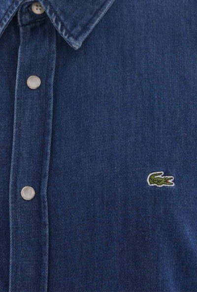 לקוסט-LACOSTE SHIRT MEN LONG JEANS - Catalina Blue – תמונה 4