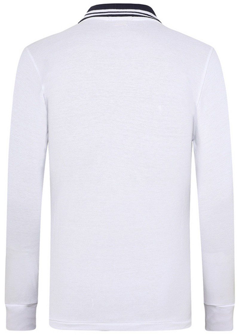 ראלף לורן-RALPH LAUREN POLO TSHIRT MEN LONG BIG PONY - WHITE – תמונה 2