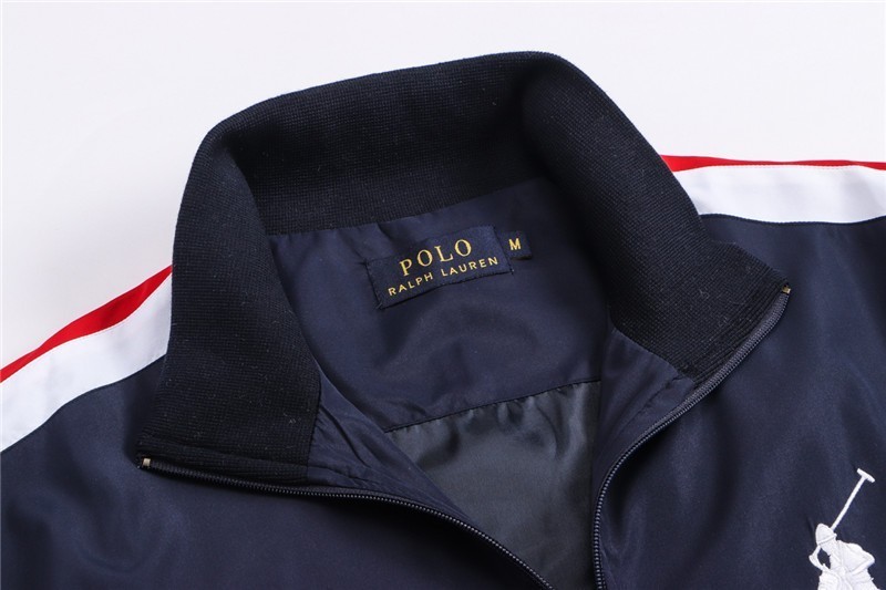 ראלף לורן-RALPH LAUREN SUIT MEN'S- NAVY BLUE WHITE & RED – תמונה 15