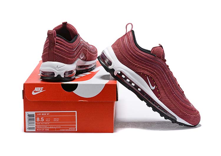 נעלי נייק-Nike Air Max 97 - Tall Poppy – תמונה 6