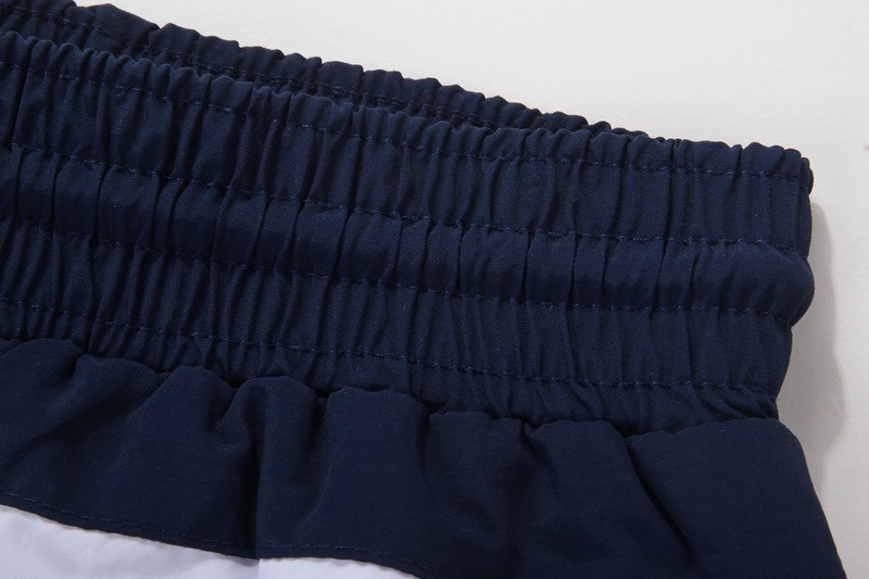 ראלף לורן-RALPH LAUREN SWIM BEACH SHORT MEN'S - Navy Blue & White – תמונה 12