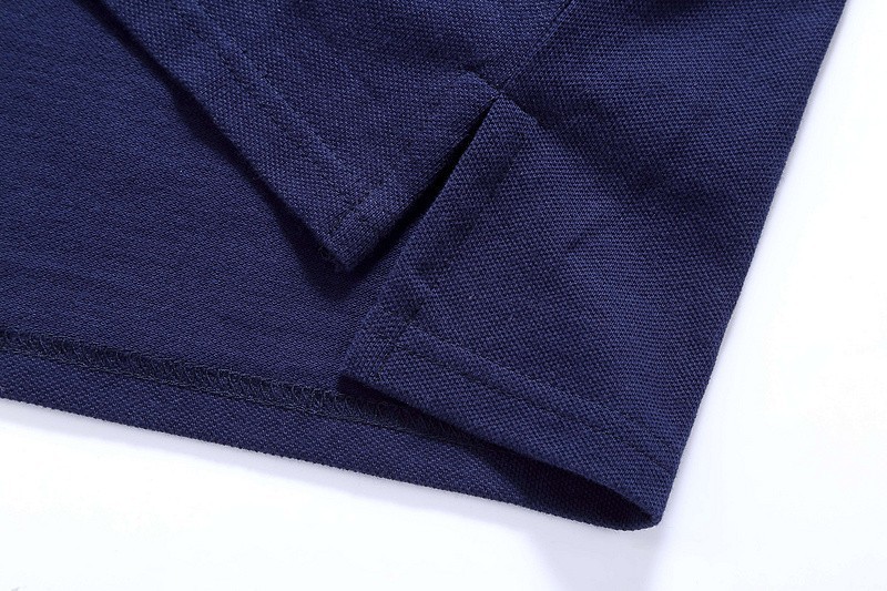 ראלף לורן-RALPH LAUREN POLO TSHIRT MEN'S SHORT DESGIN - Navy Blue – תמונה 5