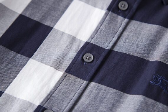 ⁦מעיל ברברי-BURBERRY BUTTON MEN - Blacl Mix⁩ – תמונה ⁦9⁩