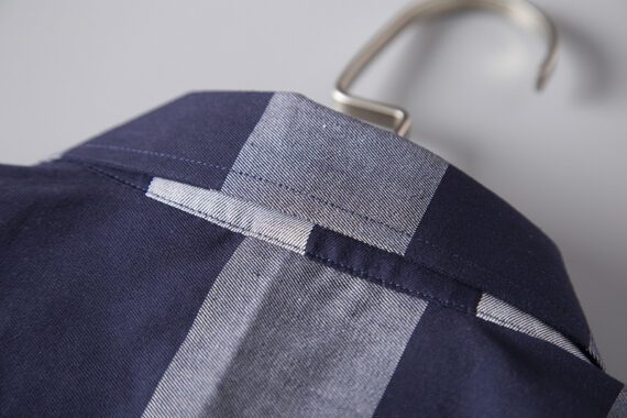 ⁦מעיל ברברי-BURBERRY BUTTON MEN - Blacl Mix⁩ – תמונה ⁦4⁩