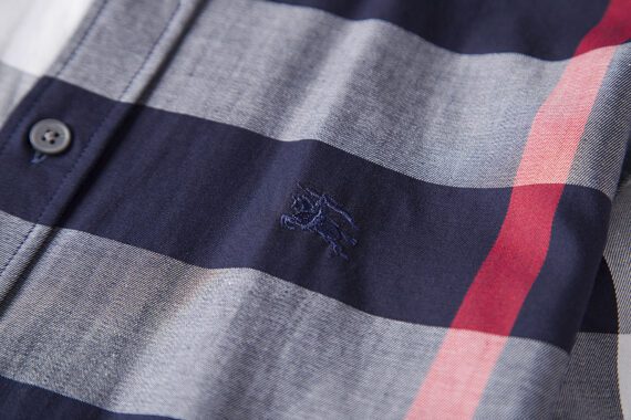 ⁦מעיל ברברי-BURBERRY BUTTON MEN - Blacl Mix⁩ – תמונה ⁦6⁩