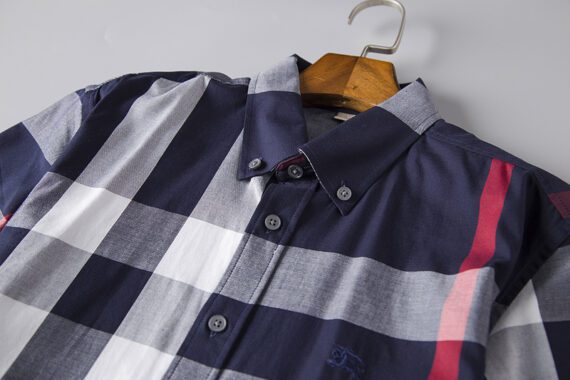 ⁦מעיל ברברי-BURBERRY BUTTON MEN - Blacl Mix⁩ – תמונה ⁦3⁩
