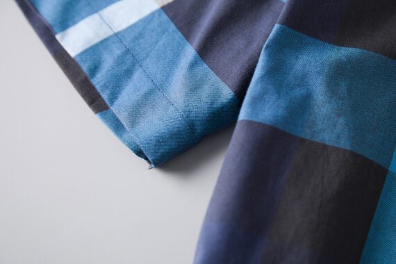 ⁦מעיל ברברי-BURBERRY BUTTON MEN - Blue Mix⁩ – תמונה ⁦6⁩