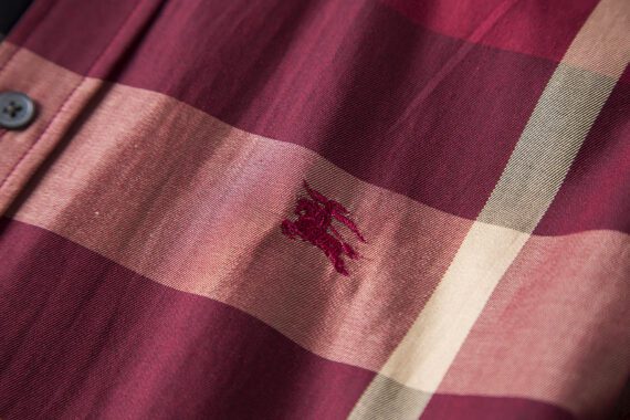 ⁦מעיל ברברי-BURBERRY BUTTON MEN - Brown Mix⁩ – תמונה ⁦6⁩