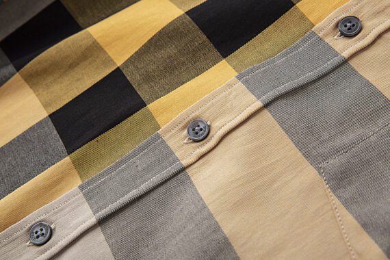 ⁦מעיל ברברי-BURBERRY BUTTON MEN - Grain Brown Mix⁩ – תמונה ⁦10⁩