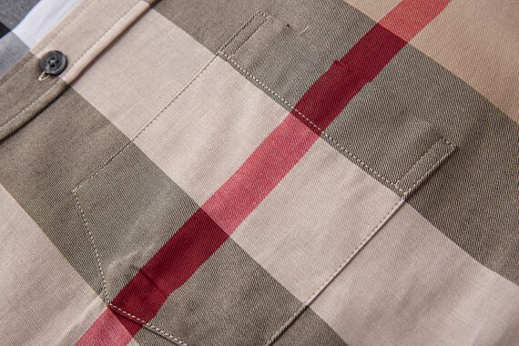 ⁦מעיל ברברי-BURBERRY BUTTON MEN - Brandy Rose Mix⁩ – תמונה ⁦6⁩
