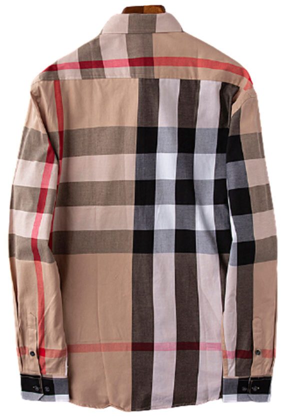 ⁦מעיל ברברי-BURBERRY BUTTON MEN - Brandy Rose Mix⁩ – תמונה ⁦2⁩