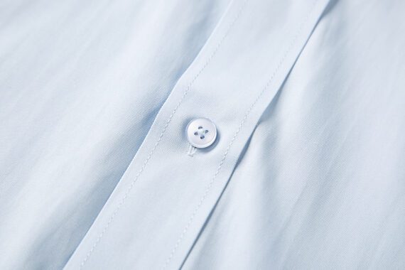 ⁦מעיל ברברי-BURBERRY BUTTON MEN - Hawkes Blue⁩ – תמונה ⁦9⁩