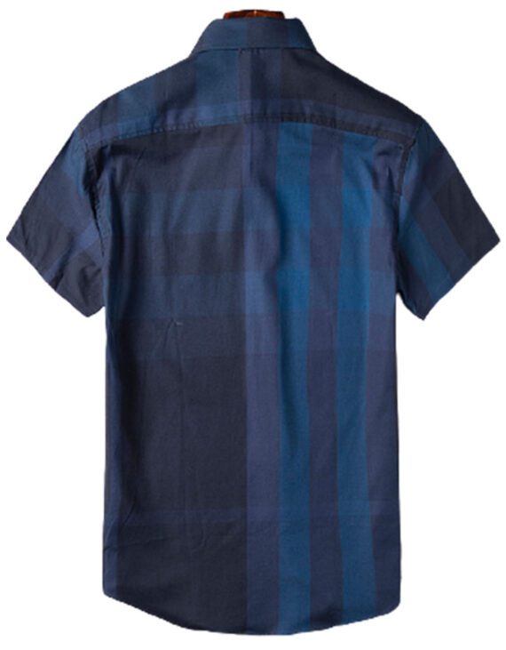 ⁦מעיל ברברי-BURBERRY BUTTON MEN - Navy Blue Mix⁩ – תמונה ⁦2⁩