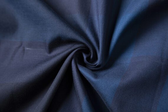 ⁦מעיל ברברי-BURBERRY BUTTON MEN - Navy Blue Mix⁩ – תמונה ⁦11⁩