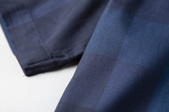 ⁦מעיל ברברי-BURBERRY BUTTON MEN - Navy Blue Mix⁩ – תמונה ⁦7⁩