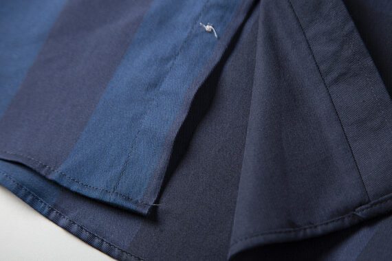⁦מעיל ברברי-BURBERRY BUTTON MEN - Navy Blue Mix⁩ – תמונה ⁦10⁩