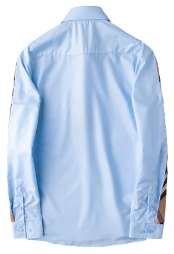 ⁦מעיל ברברי-BURBERRY BUTTON MEN - Tropical Blue⁩ – תמונה ⁦2⁩