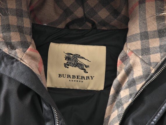 ⁦מעיל ברברי-BURBERRY COATS - Black Marlin⁩ – תמונה ⁦4⁩