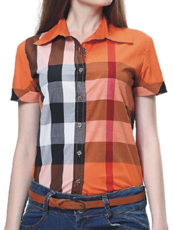 ⁦ברברי-BURBERRY WOMEN BUTTON- Crusta Mix⁩ – תמונה ⁦6⁩