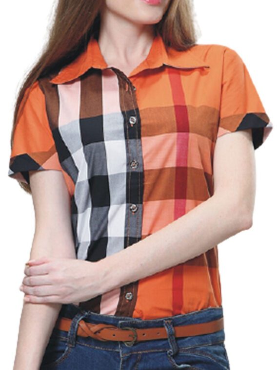 ⁦ברברי-BURBERRY WOMEN BUTTON- Crusta Mix⁩ – תמונה ⁦3⁩