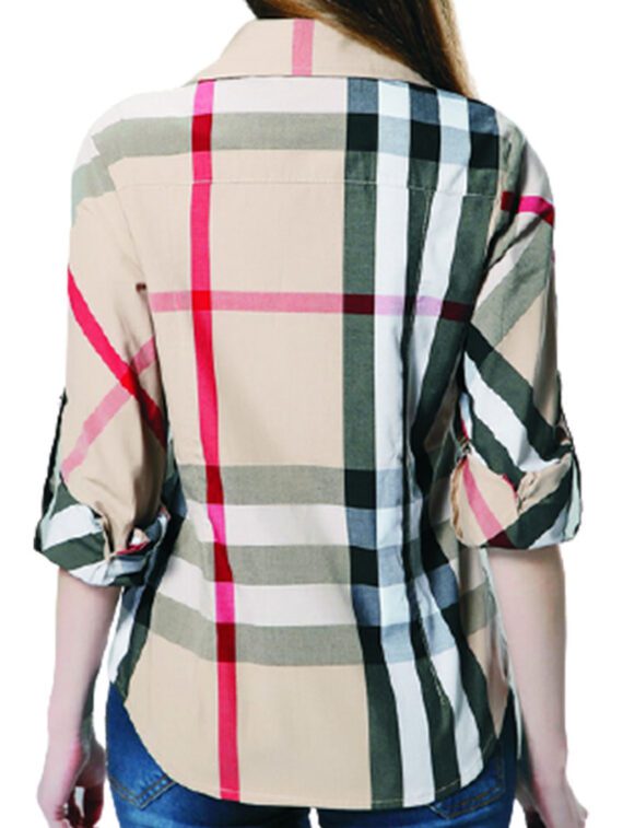 ⁦ברברי-BURBERRY WOMEN BUTTON- Dawn Pink Mix⁩ – תמונה ⁦2⁩