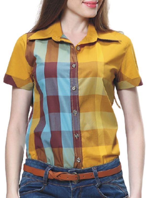 ⁦ברברי-BURBERRY WOMEN BUTTON- Tulip Tree Mix⁩ – תמונה ⁦5⁩