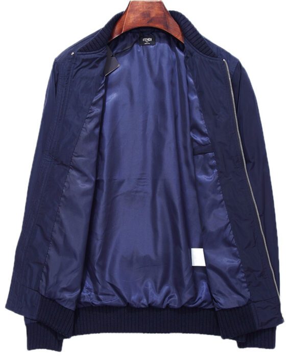 ⁦מעילי פנדי-FENDI COAT - Gulf Blue⁩ – תמונה ⁦2⁩